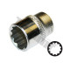 Nástrčkový kľúč 12-hran 22 mm 1/2"