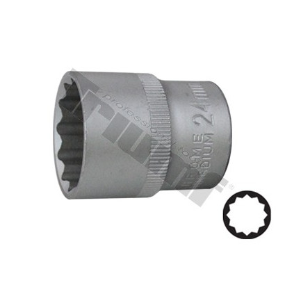 Nástrčkový kľúč 12-hran 24 mm 1/2"