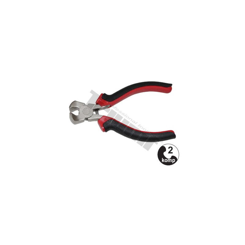 Kliešte štikacie čelné mini na elektroniku mini, 105 mm