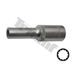 Nástrčkový kľúč 12-hran 9 mm 1/2" predĺžený