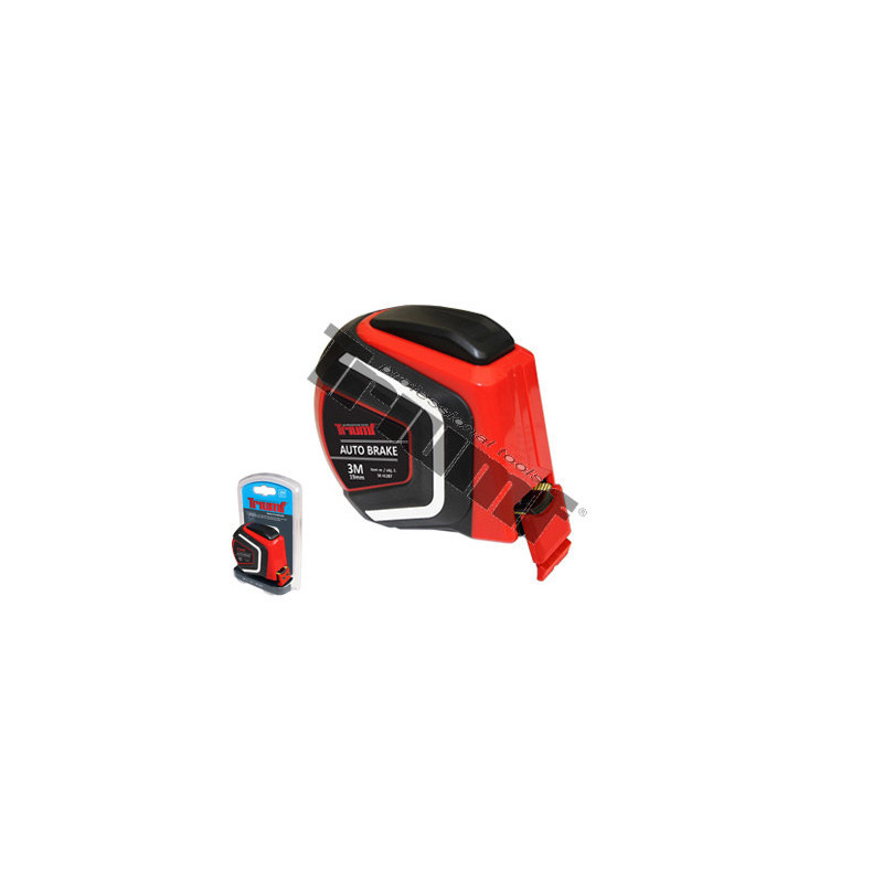 Zvinovací meter 3 m x 22 mm s plastovou ochranou háčika
