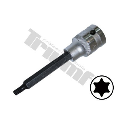 Nástrčkový bit T30 nevŕtaný 1/2", 100 mm