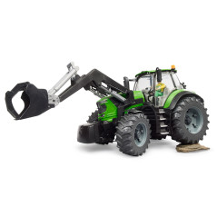 Traktor s čelným nakladačom Deutz 8280 TTV 1:16 03161