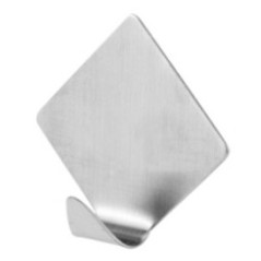 Samolepiaci háčik nerezový, 4 ks