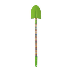 Detský rýľ 72 cm, farebné pruhy