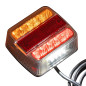 Magnetické LED koncové osvetlenie prívesu 12 V