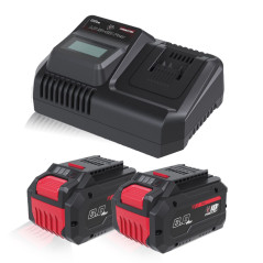 Nabíjačka a dva akumulátory LGAPPV 18-80 ProVolt