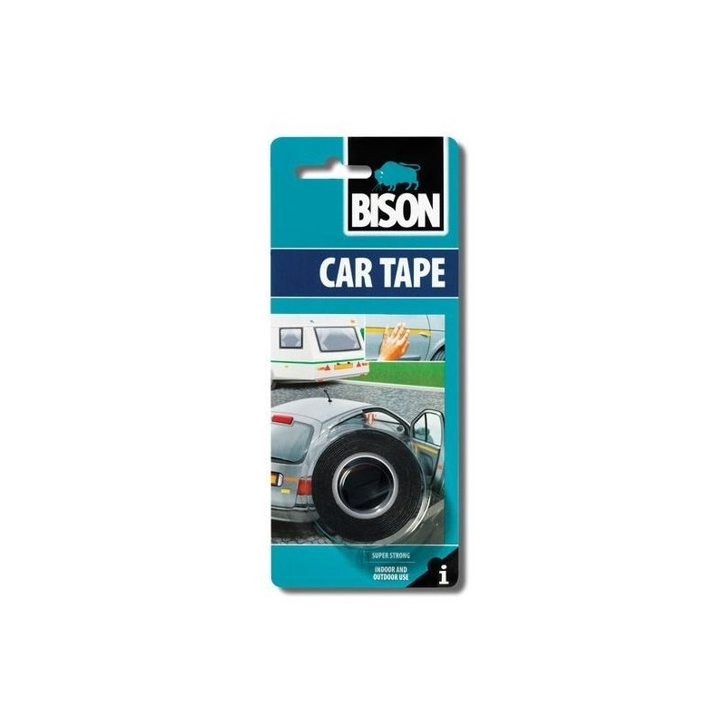 BISON Obojstranná lepiaca páska 1,5 m x 19 mm Car tape