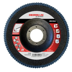 Lamelový kotúč na nerez 125 mm/P80 LR-30 Punta zirconia