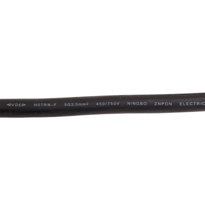 Predlžovací kábel IP44 H07RN-F 16 A 5x2,5 mm2 30 m Predlžovací kábel IP44 H07RN-F 16 A 5x2,5 mm2 30 m
