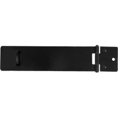 Okrasná petlica na dvere 130 mm čierna