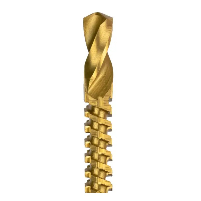 Frézovací vrták do plechu, plastov a dreva 8,0x95 mm HSS-G TiN DM-31