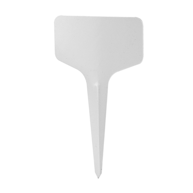 Plastové štítky na označenie rastlín 60x30 mm, biele, 50 ks