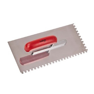 Hladidlo nerezové zubové 6 mm 130x280mm GK6
