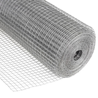 Pozinkované pletivo 13 mm štvorhranné 0,5x5 m, drôt 1 mm