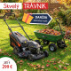 Set Kosačka High Wheeler 460-139 + Záhradný vozík GGW 250