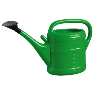 Plastová krhla 10 L s ružicou, zelená