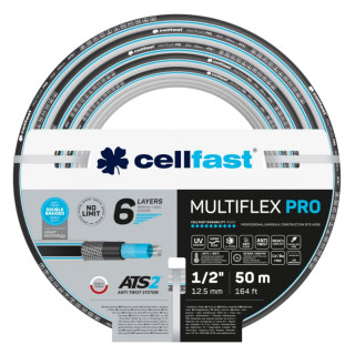 6-vrstvová záhradná hadica MULTIFLEX ATSV 1/2" 50m