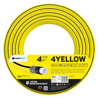 4-vrstvová záhradná hadica 4YELLOW 1" 20m