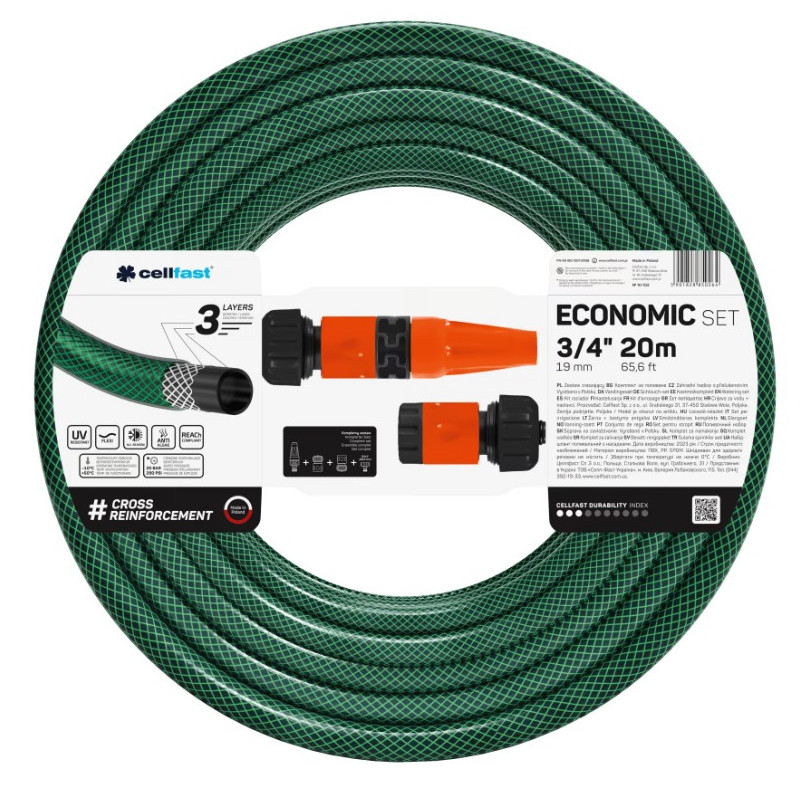 Súprava na zavlažovanie ECONOMIC 3/4" 20m