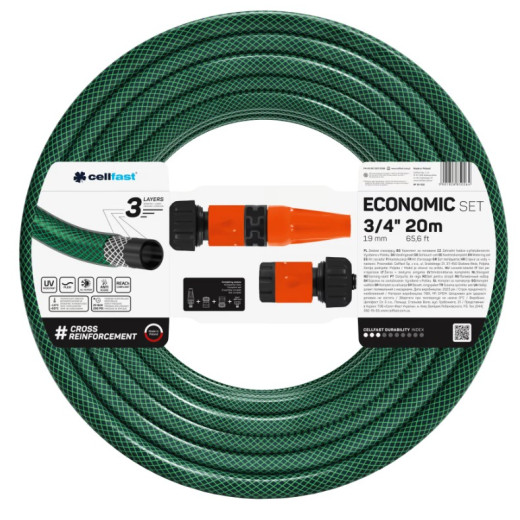 Súprava na zavlažovanie ECONOMIC 3/4" 20m