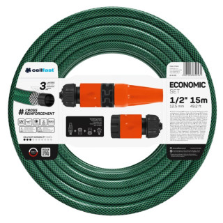 Súprava na zavlažovanie ECONOMIC 1/2" 15m