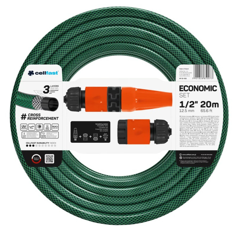 Súprava na zavlažovanie ECONOMIC 1/2" 20m