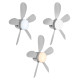 Kompaktný stropný ventilátor Lima 420 so závitom E27