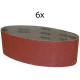Brúsny pás 533x76 mm K100, 6 ks