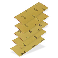 DEMA Brúsny papier pre vibračnú brúsku K60 - K240, 25 ks