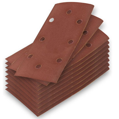 Brúsny papier pre vibračnú brúsku 93x185 mm K240, 10 ks
