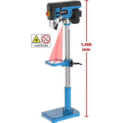 Stĺpová vŕtačka GSB 20 LASER/500W Stĺpová vŕtačka GSB 20 LASER/500W