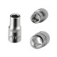 Nástrčkový kľúč / orech krátky 6 mm 1/4"