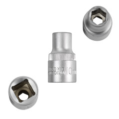 DEMA Nástrčkový kľúč / orech krátky 10 mm 1/2"