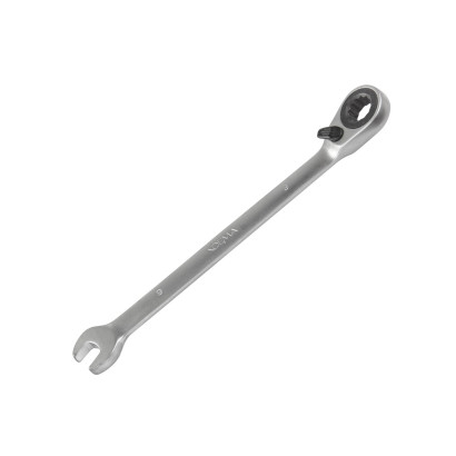 Kľúč očko-vidlicový račňový 9 mm prepínací