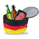 Prenosný gril s chladiacou taškou 2v1 Deutschland
