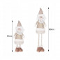 Vianočný Santa Claus 80 cm, béžovo-hnedý