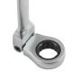 Račňový očko-vidlicový kľúč s kĺbom 11 mm