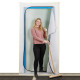 Ochranná fólia proti prachu na dvere so zipsom 110x220 cm z netkanej textílie