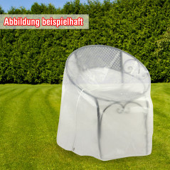 DEMA Ochranný obal na záhradnú sedaciu súpravu okrúhly 200x95 cm