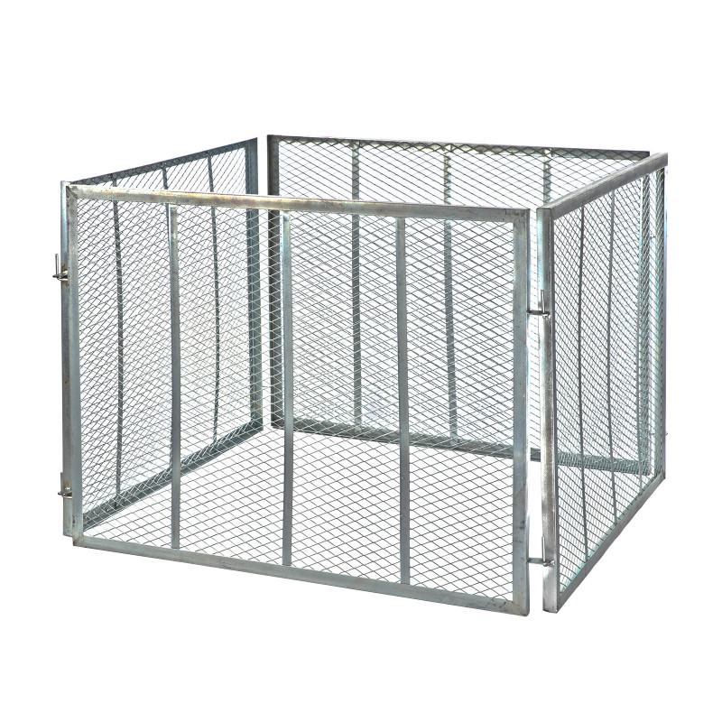 Kovový kompostér 108x108x81 cm Kirchheim