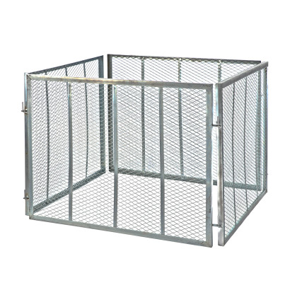 DEMA Kovový kompostér 105x105x81 cm