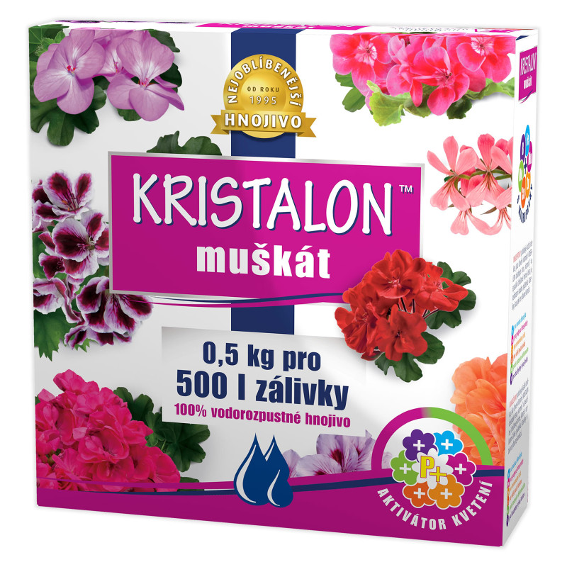 Kryštalické hnojivo Muškát 0,5 kg