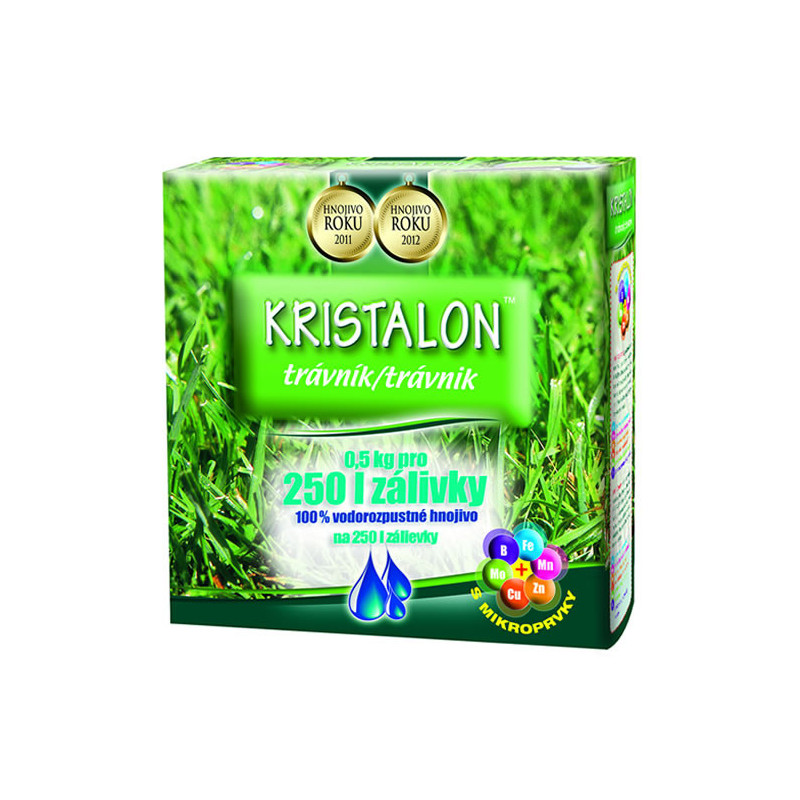 Kryštalické hnojivo Trávnik 0,5 kg