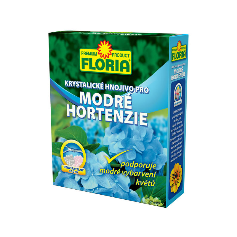 Kryštalické hnojivo na modré hortenzie 350 g