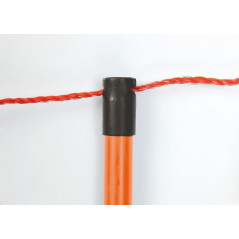 Sieť na elektrický ohradník 108 cm x 50 m oranžová