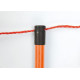 Sieť na elektrický ohradník 108 cm x 50 m oranžová