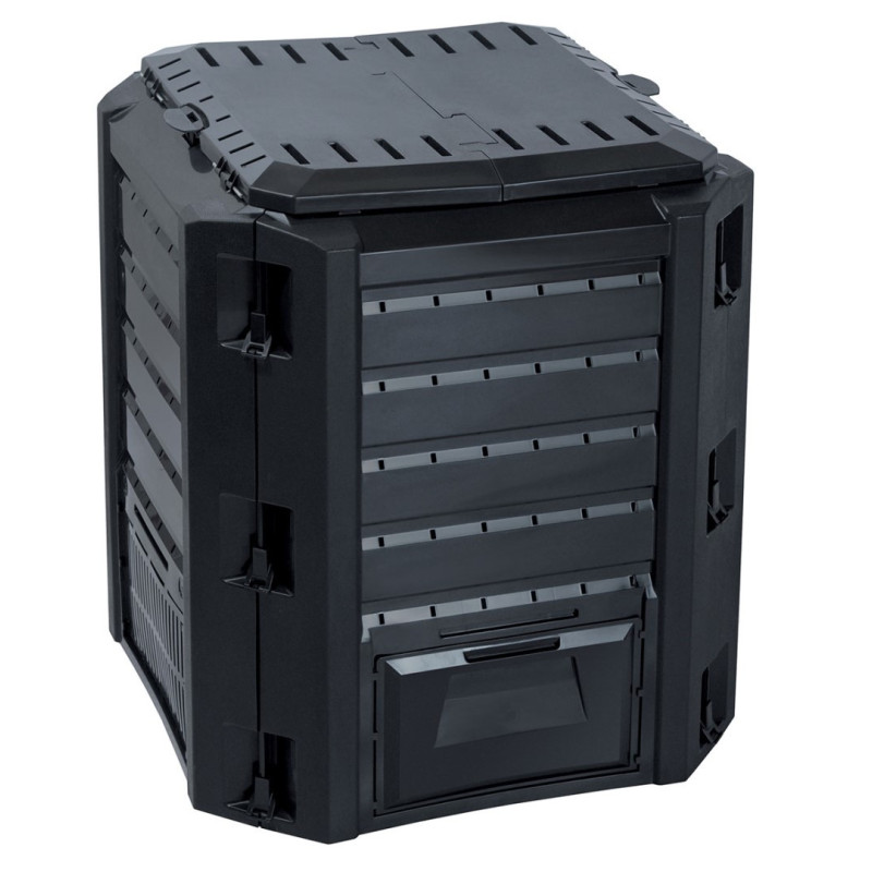 Kompostér Compogreen 380 L čierny