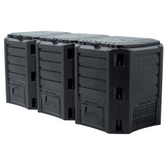 Prosperplast Kompostér Compogreen MODULE 1200 L čierny