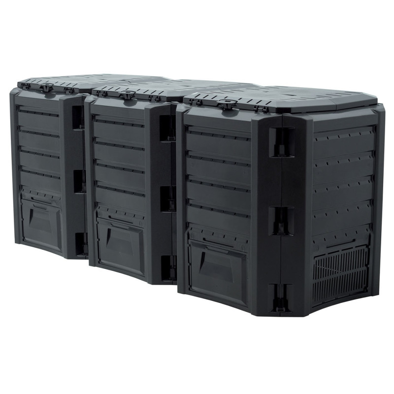 Kompostér Compogreen MODULE 1200 L čierny